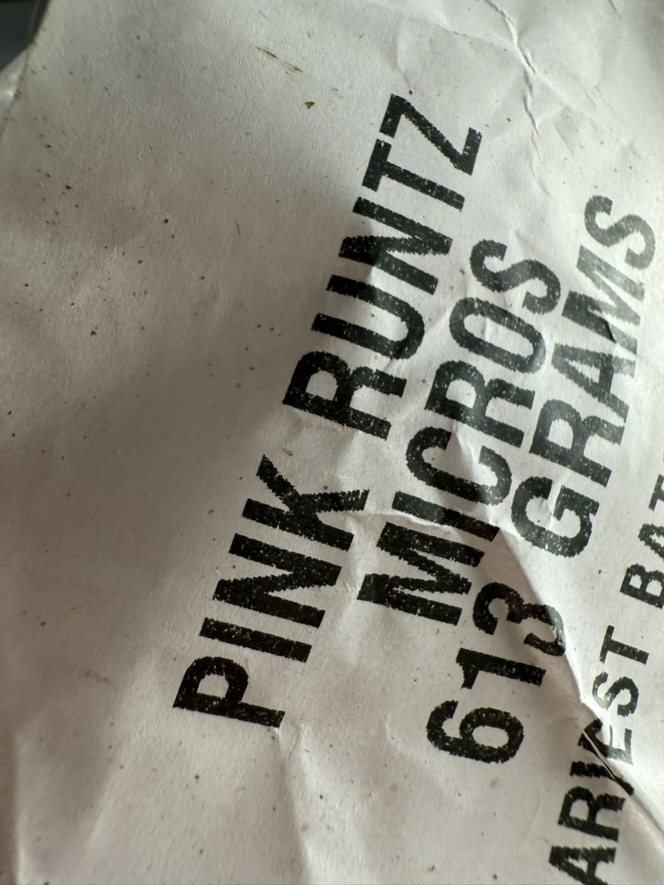 pink runtz strain